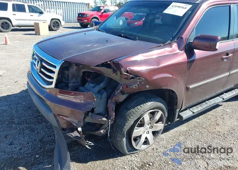 2015 Honda Pilot Touring from USA, damaged, VIN 5FNYF3H92FB016023